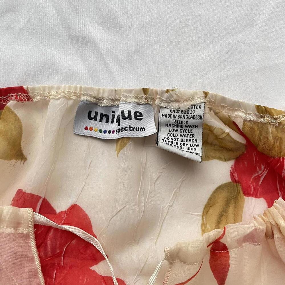 Y2K UNIQUE SPECTRUM FAIRY BLOUSE - Picture 7 of 8